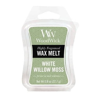 Vosk do aromalampy s vůní vrby a mechu WoodWick, doba hoření 8 h