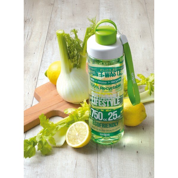 Zelená láhev na vodu Snips Eco, 750 ml-image-1