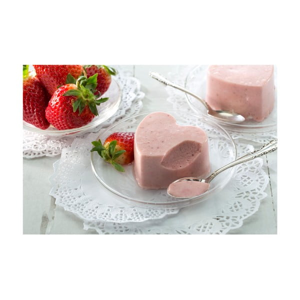 Silikonová forma na pečení 17,5x30 cm Heart – Lékué-image-2