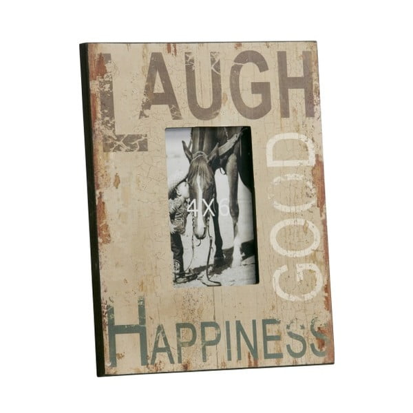 Fotorámeček Laugh, Good, Happines, 23x28 cm