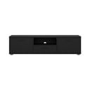 Černý TV stolek 147x38 cm Media – Tvilum