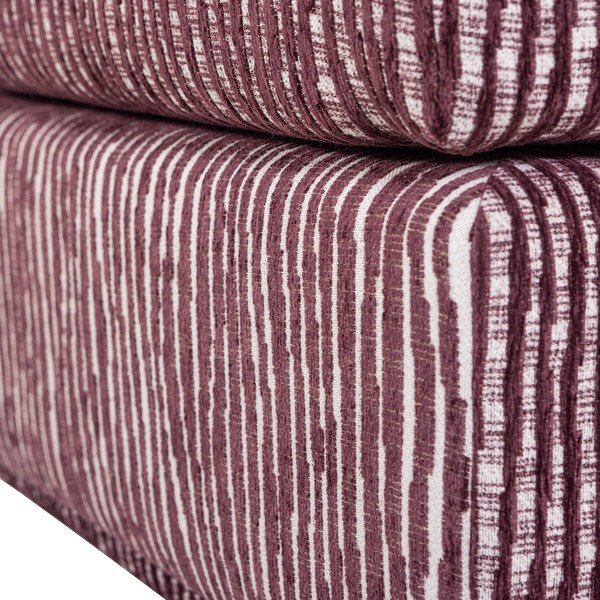 Vínová čalouněná podnožka Lou – WOOOD-image-3