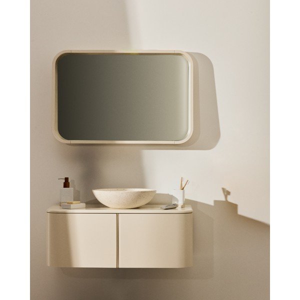 Nástěnné zrcadlo 90x60 cm Salaya – Kave Home-image-1