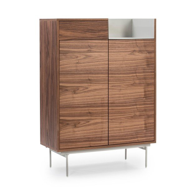 Hnědo-šedá skříňka Teulat Valley-image-2