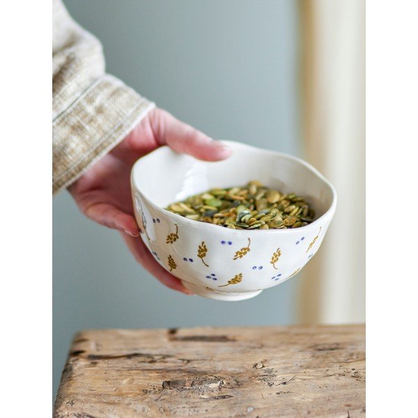 Krémová miska z kameniny 400 ml Pippine – Bloomingville-image-1