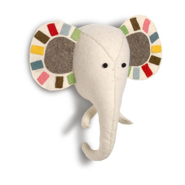 Nástěnná plstěná dekorace Mr. Fox Elephant Junior-image-2