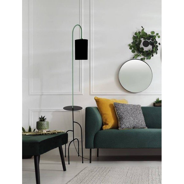 Zeleno-černá stojací lampa (výška 175 cm) Ravello – Candellux Lighting-image-1