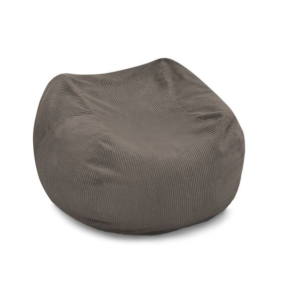 Šedo-hnědý sedací vak Voltaire – Bobochic Paris-image-3