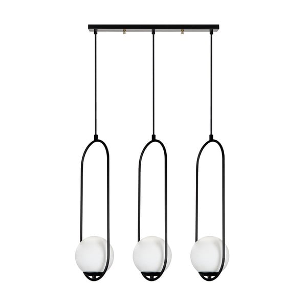 Černé závěsné svítidlo Squid Lighting Arch, výška 146 cm-image-2