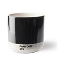 Černý keramický hrnek 175 ml Cortado Black 419 – Pantone