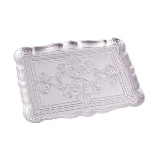 Stříbrný servírovací tác Casa Selección, 30.5 x 23 cm