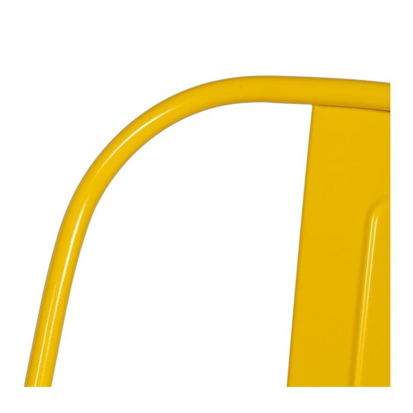 Žluté kovové jídelní židle v sadě 2 ks – Ixia-image-4