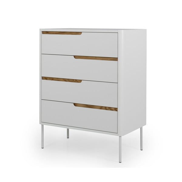 Bílá komoda Tenzo Switch, 80 x 102 cm-image-4