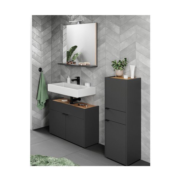 Antracitová koupelnová sestava Forano – Germania-image-2