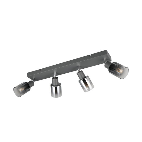 Antracitové bodové svítidlo ø 7 cm Cadiz – Trio