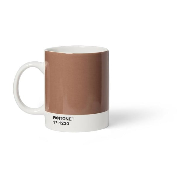 Světle hnědý keramický hrnek 375 ml Mocha Mousse 17-1230 – Pantone