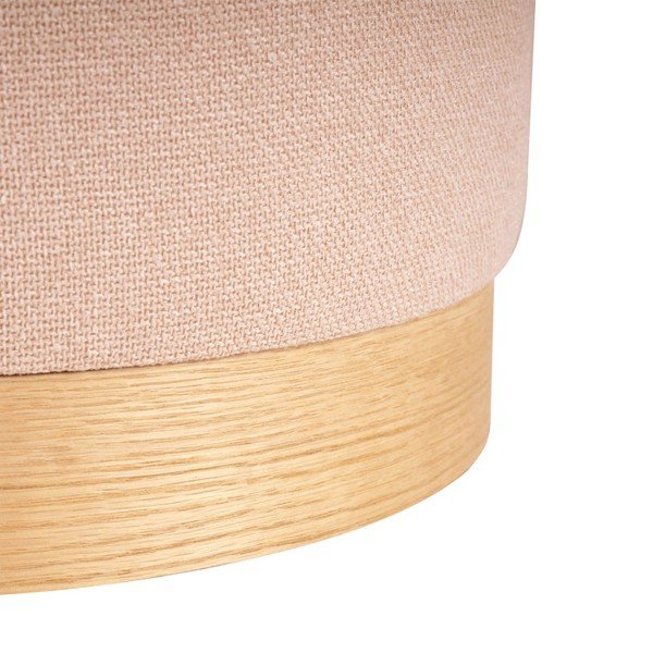 Růžový puf sømcasa Angus-image-2