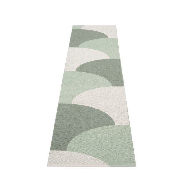 Zelený vnitřní a venkovní běhoun 70x270 cm Hill Army Misty Mint – Pappelina-image-2
