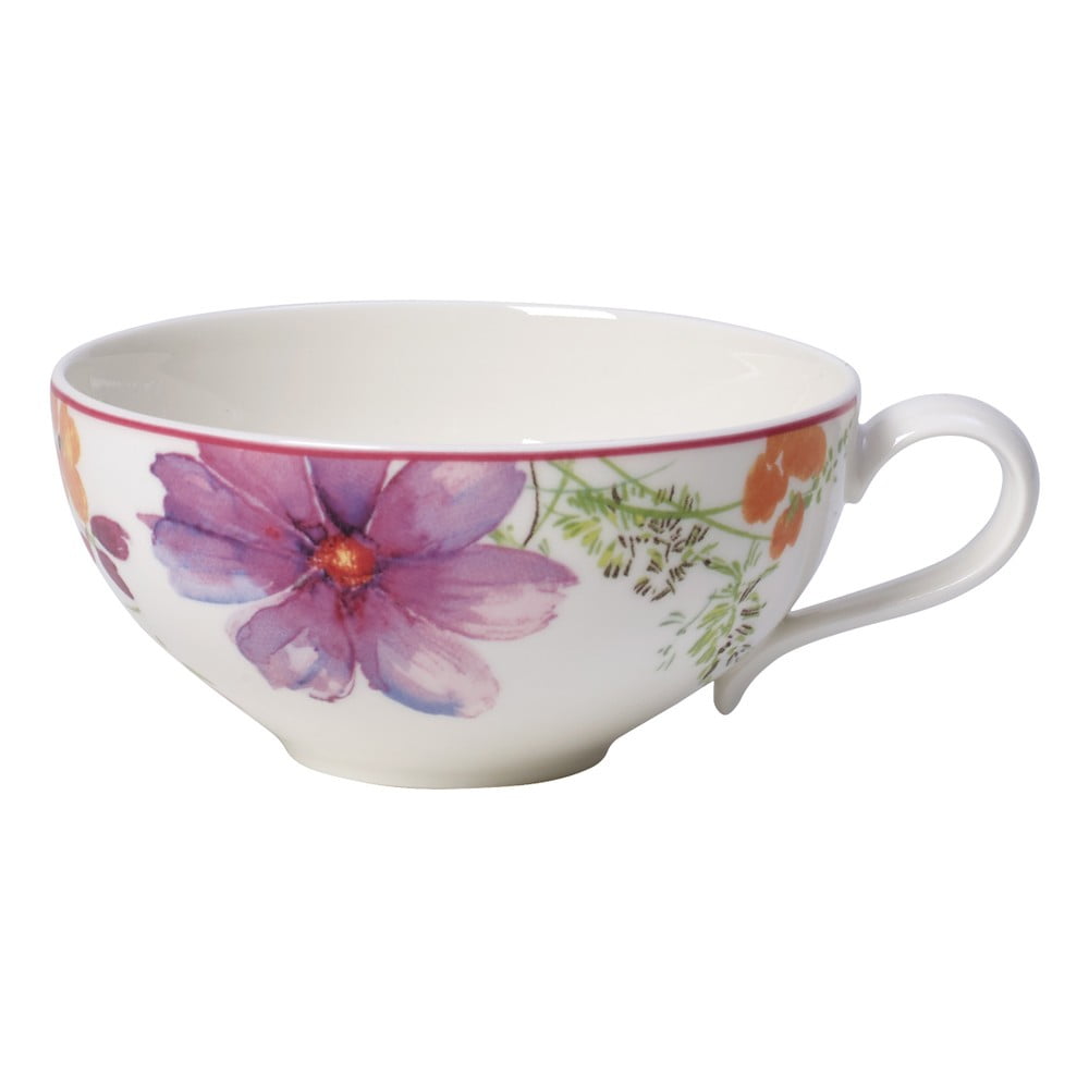 Porcelánový šálek na čaj s motivem květin Villeroy & Boch Mariefleur Tea, 0,24 l