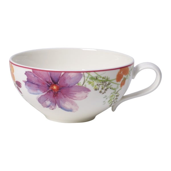 Porcelánový šálek na čaj s motivem květin Villeroy & Boch Mariefleur Tea, 0,24 l