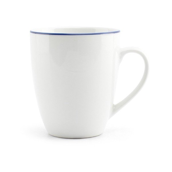 Bílý porcelánový hrnek 380 ml Basic White – BonBistro