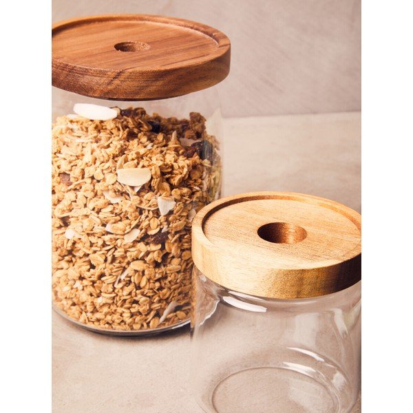 Skleněná dóza na potraviny Tromso – Premier Housewares-image-2