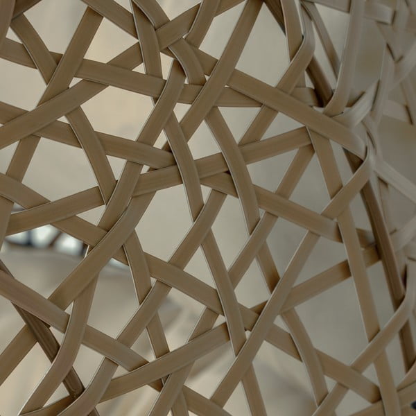 Závěsné zahradní křeslo se stojanem Kave Home Florina-image-4