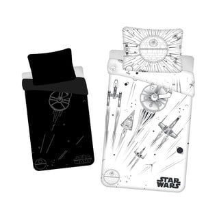 Bavlněné dětské povlečení se svítícím efektem na jednolůžko 140x200 cm Star Wars – Jerry Fabrics