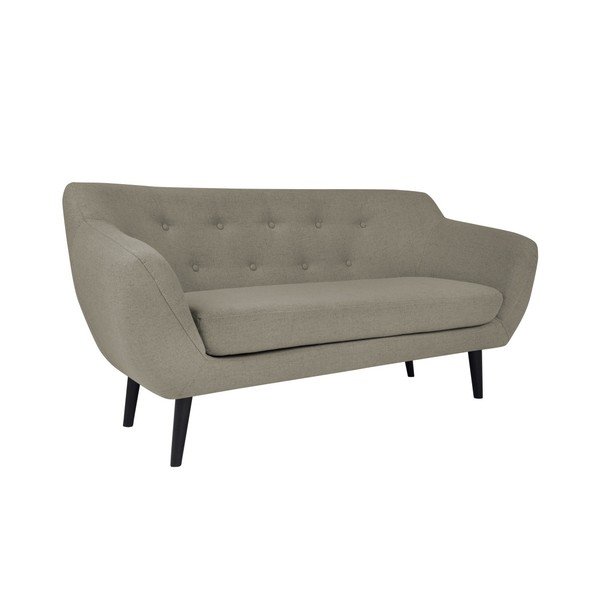Hnědá dvoumístná pohovka s hnědými nohami Mazzini Sofas Piemont-image-3