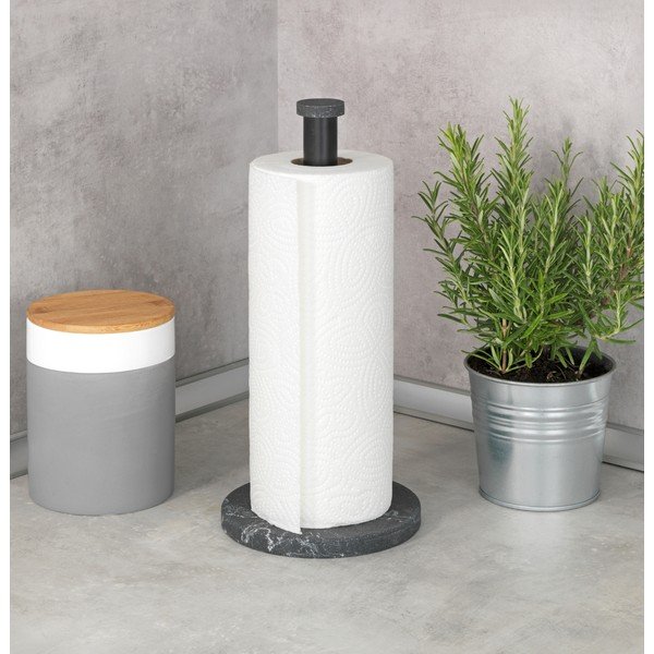 Černý stojan na kuchyňské útěrky Wenko-image-1