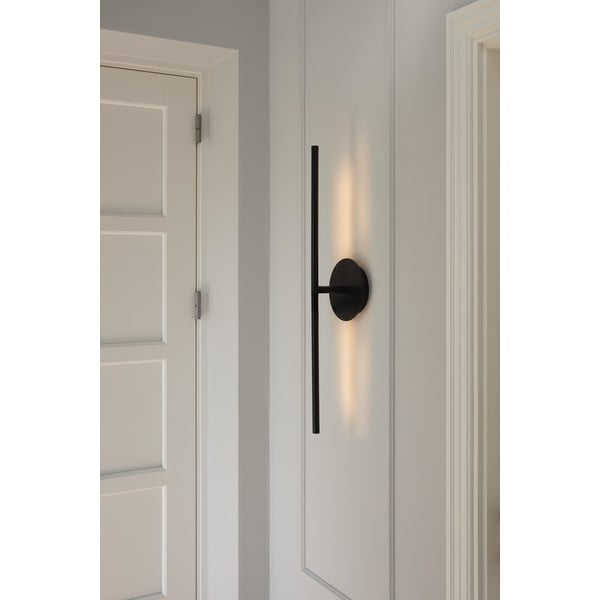 Černé kovové LED stmívatelné nástěnné svítidlo Omni Wall – UMAGE-image-3