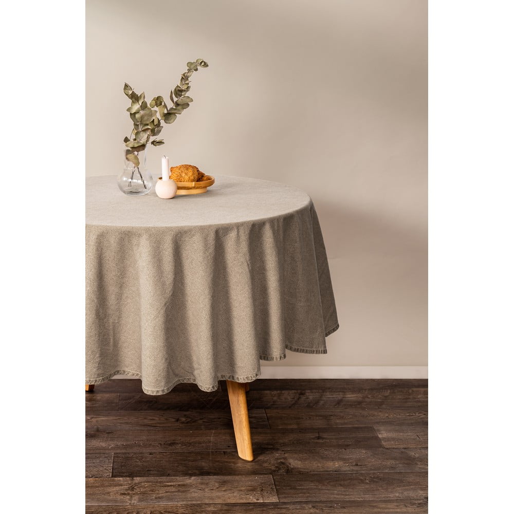 Bavlněný ubrus ø 180 cm Myrna - Tiseco Home Studio
