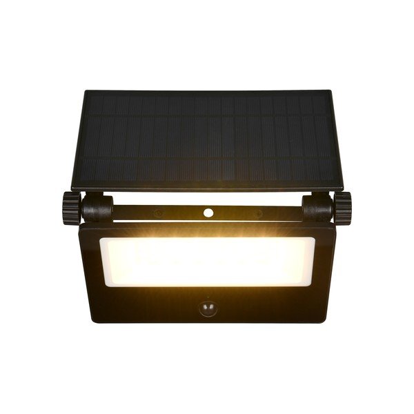 LED nástěnné solární venkovní svítidlo se senzorem pohybu (výška 17,5 cm) Moura – Reality-image-2