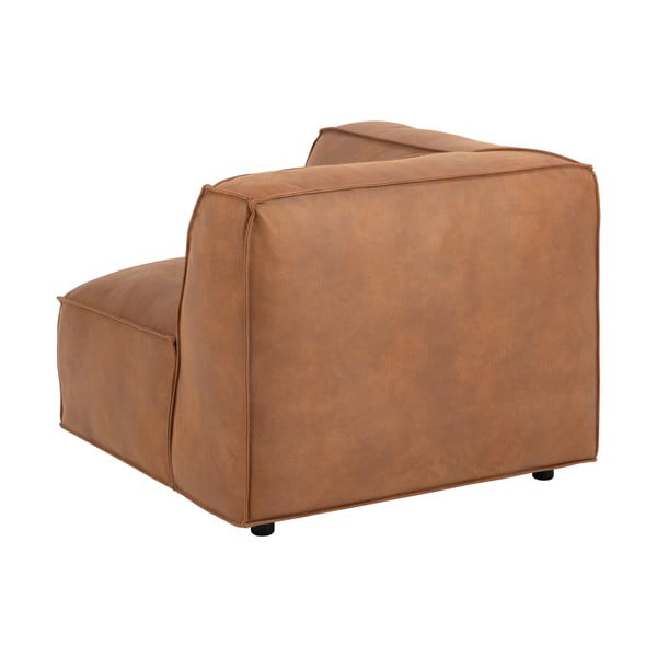 Koňakově hnědý modul pohovky Fairfield Kentucky – Bonami Selection-image-4