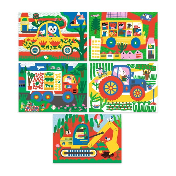 Stírací obrázky Djeco