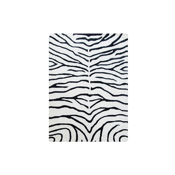 Koberec Zebra Black, 153x244 cm