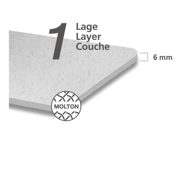 Náhradní podložka pod potah na žehlicí prkno Wenko Molleton, 130 x 40 cm-image-1