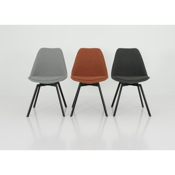 Jídelní židle v cihlové barvě v sadě 2 ks Gwen – Tenzo-image-1