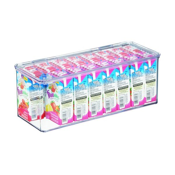 Průhledný stohovatelný box iDesign, 15 x 34 cm-image-4