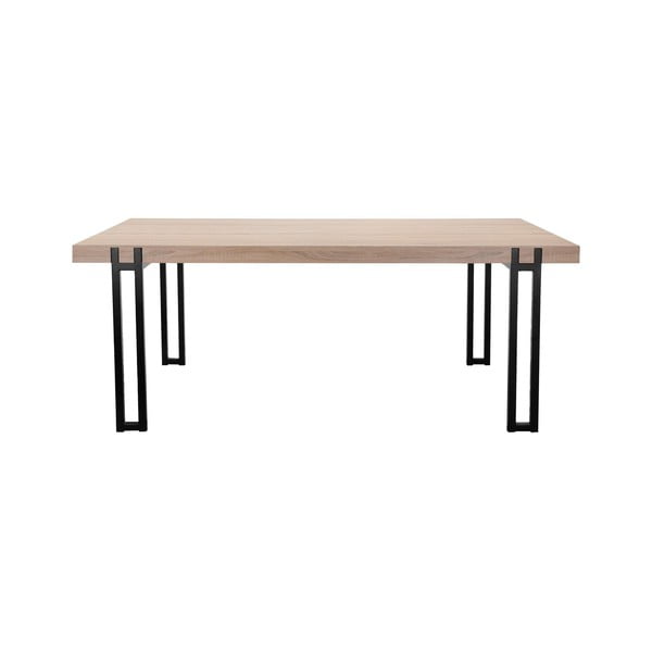 Jídelní stůl s deskou v dubovém dekoru v přírodní barvě 90x160 cm Azuma – Støraa