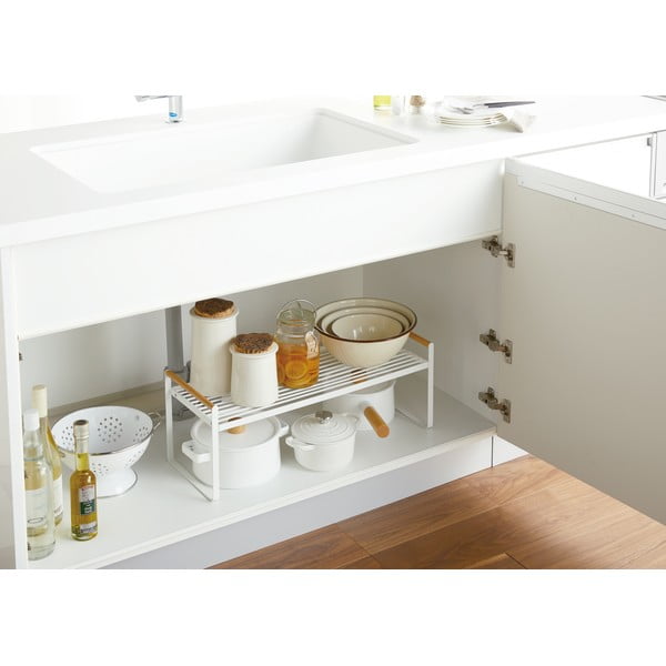 Bílá kuchyňská police Yamazaki Tosca-image-4