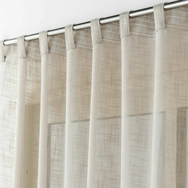 Hnědá záclona 140x240 cm Haltona – douceur d'intérieur-image-2