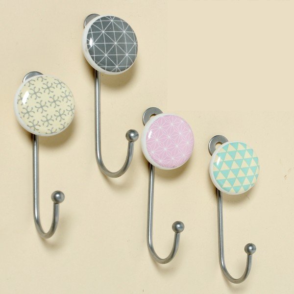 Sada 4 háčků Hooks