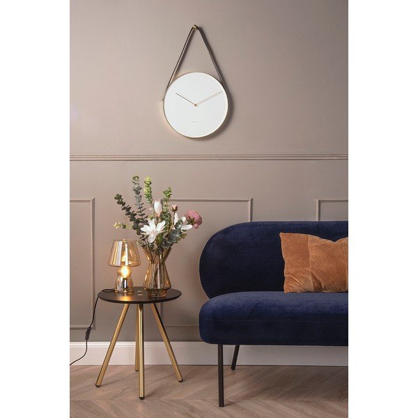 Hnědý sametový polštář PT LIVING Velvet, 60 x 30 cm-image-4