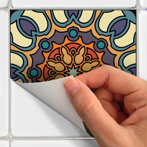 Sada 15 dekorativních samolepek na stěnu Ambiance La Plata-image-1