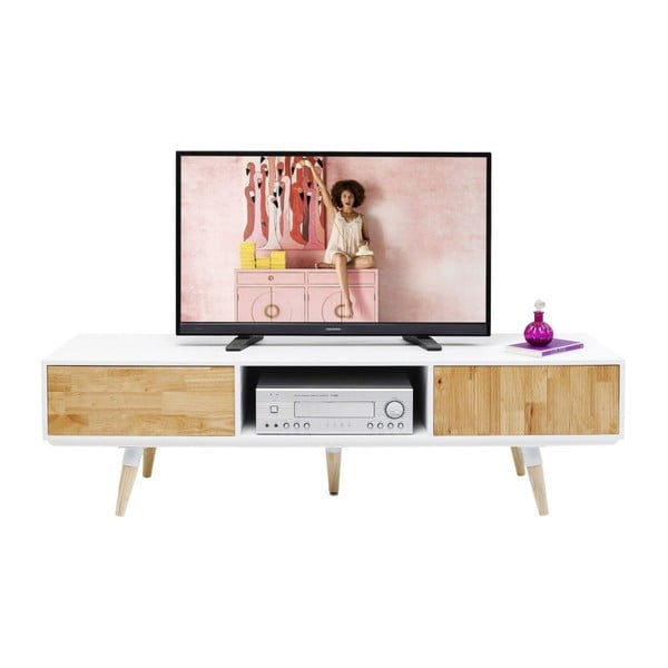 TV komoda v dřevěném dekoru Kare Design Salute-image-3