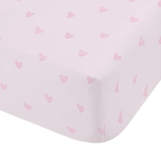 Růžové napínací dětské prostěradlo na jednolůžko/na vysokou matraci z mikrovlákna 90x190 cm Soft as a Cloud – Catherine Lansfield