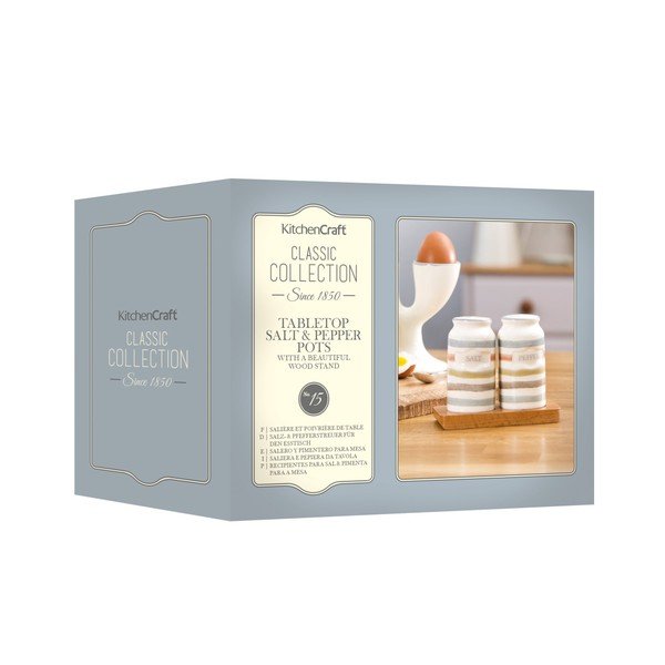 Set slánky a pepřenky s podstavcem Kitchen Craft Classic Collection-image-1