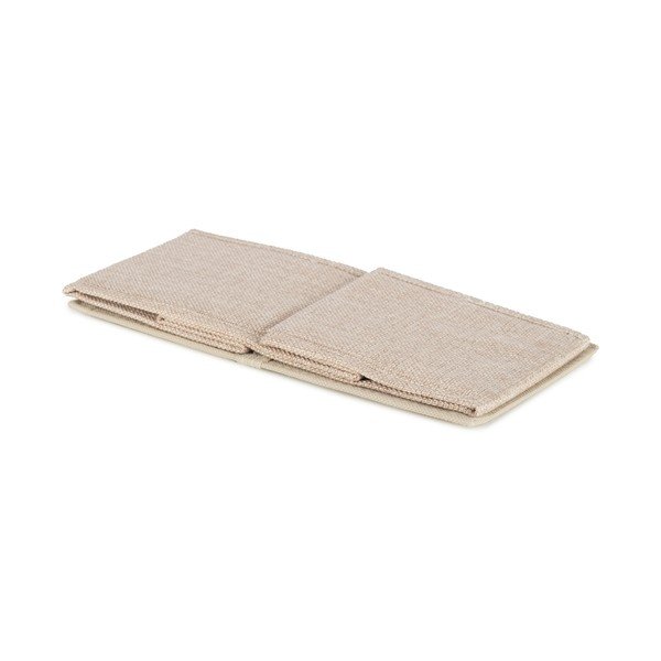 Béžový látkový úložný box 28x12x12 cm Sandy – Compactor-image-2