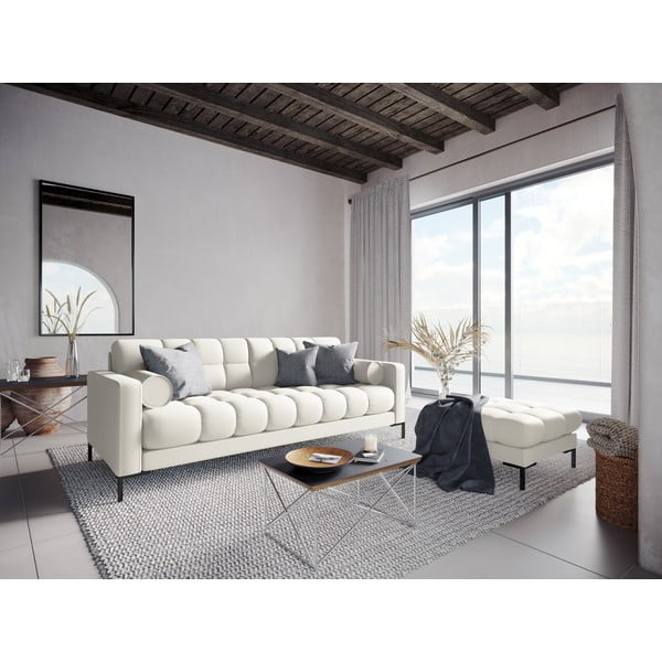 Světle béžová podnožka Cosmopolitan Design Bali, 60 cm-image-4